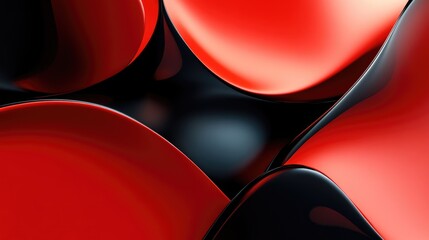 Aufkleber - Stunning minimalist abstract background 3D illustration 3D rendering