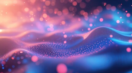 Aufkleber - Abstract light bokeh background in 3D cartoon style rendering