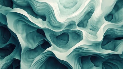 Leinwandbilder - Abstract wallpaper and texture background in a 3D cartoon rendering