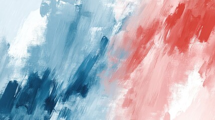 Aufkleber - Abstract acrylic and watercolor brush strokes painted background in a 3D cartoon rendering Texture paper