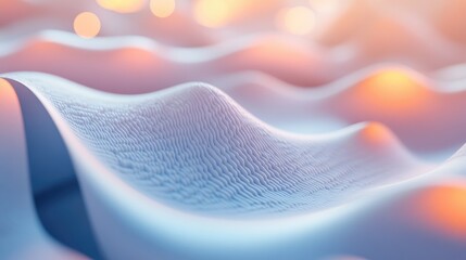 Aufkleber - Abstract texture with light bokeh background in a 3D cartoon rendering
