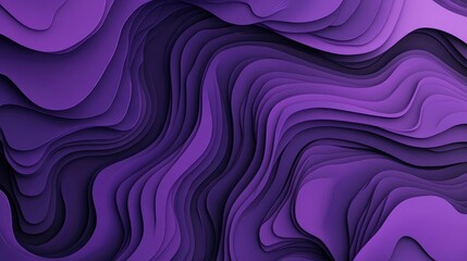 Fototapete - Abstract purple background for design and decoration in 3D cartoon rendering