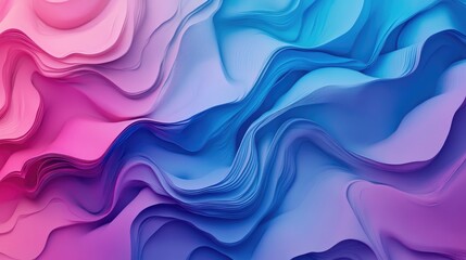 Leinwandbilder - Abstract wallpaper and texture background in a 3D cartoon rendering