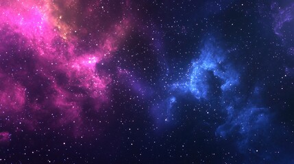 Aufkleber - High definition star field background featuring a 3D cartoon rendering Colorful starry night sky texture in outer space