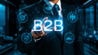 © TechTonic - Business person navigates B2B landscape, harness technology to enhance business-to-business connections. Discover reshapes B2B interaction, driving innovation in business-to-businesses strategy. UUID