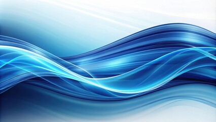 Wall Mural - Abstract of blue wavy flowing energy , speed, motion, abstract, energy, wave, design, vibrant, background, futuristic