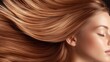 © Lifestyle Images - A woman with long brown hair is shown with her eyes closed