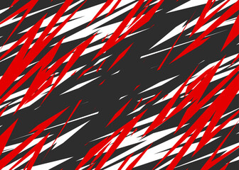 Wall Mural - abstract background with seamless sharp and slash line pattern. raw scratch pattern