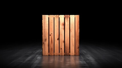 Aufkleber - Showcase stunning wooden pallet for creative projects