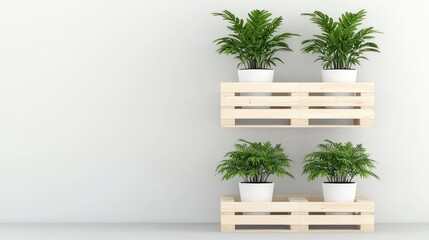 Poster - Elevate your space with stylish plant shelving solutions