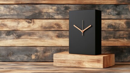 Fototapete - Modern clock design enhances interior aesthetics