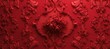 © Nindya - abstract red flower pattern motif background 11