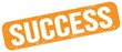 © outchill - SUCCESS text on orange grungy stamp sign.