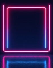 Wall Mural - glowing sign