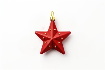 Sticker - A christmas celebration ornament white background transportation illuminated.