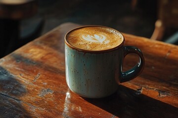 Poster - Close-up of a cup of coffee