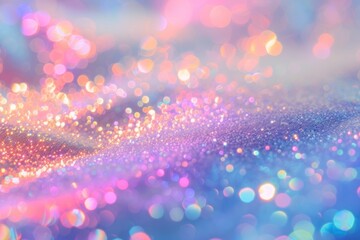 Wall Mural - holographic desert background glitter backgrounds illuminated.