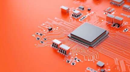 A technology concept background video featuring an algorithm designed specifically for quantum computers