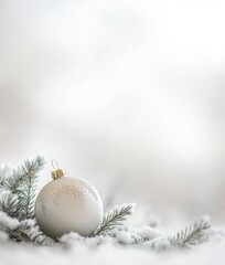 white christmas background pine decoration festival.