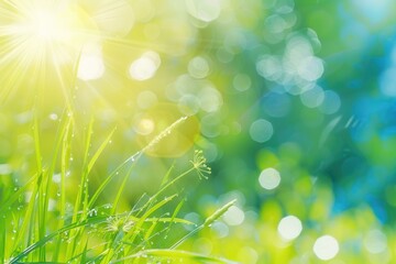 Wall Mural - under the bright sun. abstract natural backgrounds