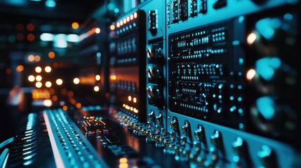 Wall Mural - quantum computing laboratory exploring the frontiers of technology and computational power