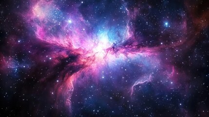 Wall Mural - nebula universe space cosmic.