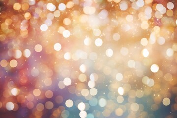 Wall Mural - christmas pattern bokeh effect background light backgrounds abstract.