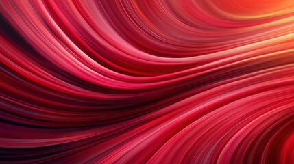 Wall Mural - Vibrant abstract background featuring flowing red and gold waves, perfect for artistic projects and creative design needs.
