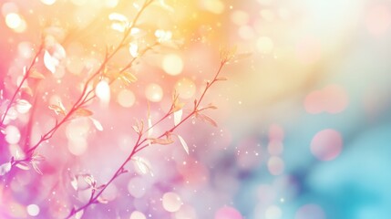 Naklejka na meble Abstract blurred background with soft pastel gradients