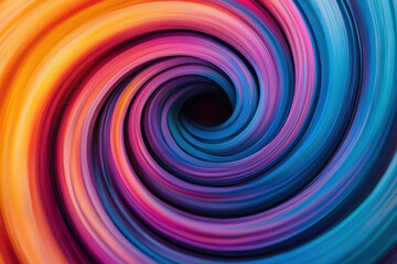 Wall Mural - A vibrant swirl of colors creating a mesmerizing abstract pattern. Perfect for backgrounds, designs, and artistic projects.