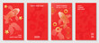 © TWINS DESIGN STUDIO - Chinese New Year 2025 greeting card background vector. Luxury poster design with koi fish, cherry blossom, pattern, line art. Elegant oriental illustration for cover, red envelope, calendar. © TWINS DESIGN STUDIO - Chinese New Year 2025 greeting card background vector. Luxury poster design with koi fish, cherry blossom, pattern, line art. Elegant oriental illustration for cover, red envelope, calendar.