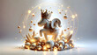 © HaJung - 3D Soft Abstract Reyes Magos with Glowing Orbs and Copy Space | Smooth Camera Sweep Over Magical Depiction for Magazine Ads and Banners | Ample Space for Text | 3D Icon Isolated White Background