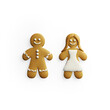 © Mahananda - Gingerbread Cookies with Icing on a Transparent Background