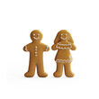 © Mahananda - Gingerbread Cookies with Icing on a Transparent Background