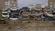 © gonzagon - Crowd of cars destroyed by floods in Alfafar, Valencia, Spain. natural disaster.November 2024