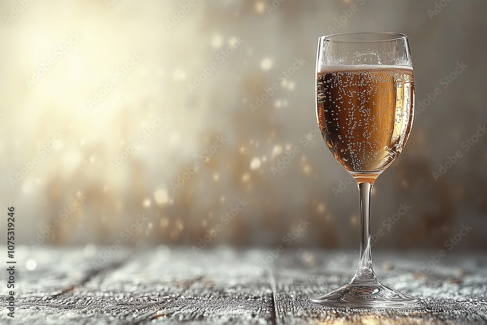 verre champagne, bouteille, bulles, trinquer, nouvel an, bonne année, 2025, fête, réveillon