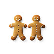 © Mahananda - Gingerbread Cookies with Icing on a Transparent Background