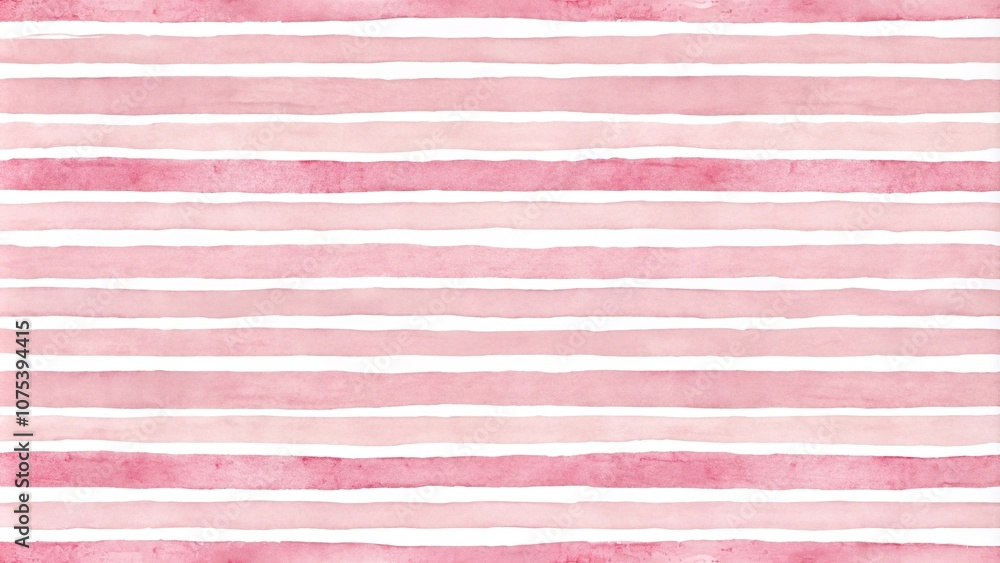 Soft Pink Watercolor Stripe Background Seamless Pattern, minimalist ...