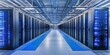 © amelisk - Close-up of data servers in a center, showing solid-state drives and efficient cooling