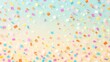 © Andaman - A whimsical abstract background featuring scattered confetti pieces in various sizes and shapes, creating a dynamic and playful visual effect, sprinkles, particle animation, party poppers