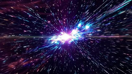 Wall Mural - Exploring the beauty of distant galaxies at night