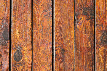 Wall Mural - Old wooden background or texture