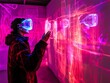 © bvbflo1 - Interactive holographic art installations at a futurist