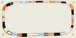 © ADDICTIVE STOCK - Abstract desert-themed illustration with geometric border