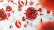 © CaptainMCity - Detailed Microscopic Examination of Red Blood Cells and Various Types of Viruses
