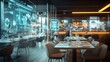 © paukan - Modern Restaurant with Futuristic Technology