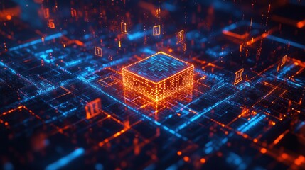 Abstract Digital Cube in a Network