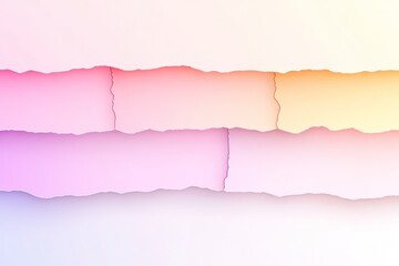 Wall Mural - Organic Layers of Color: Abstract Rainbow Gradient Texture Background Illustration