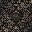 © Zein Republic Studio - luxury dark seamless pattern background