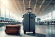 © wafi - departure flying worldwide agency travelling wide summer voyage air banner suitcase private trip space ticket flight advertisement poster journey booking design